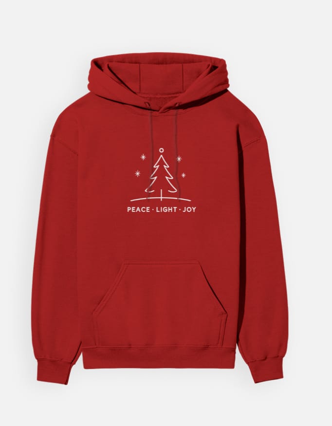 Peace • Light • Joy – Unisex Hoodie