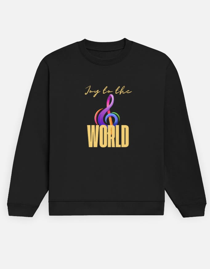 Joy to the World – Unisex Sweatshirt - Image 5