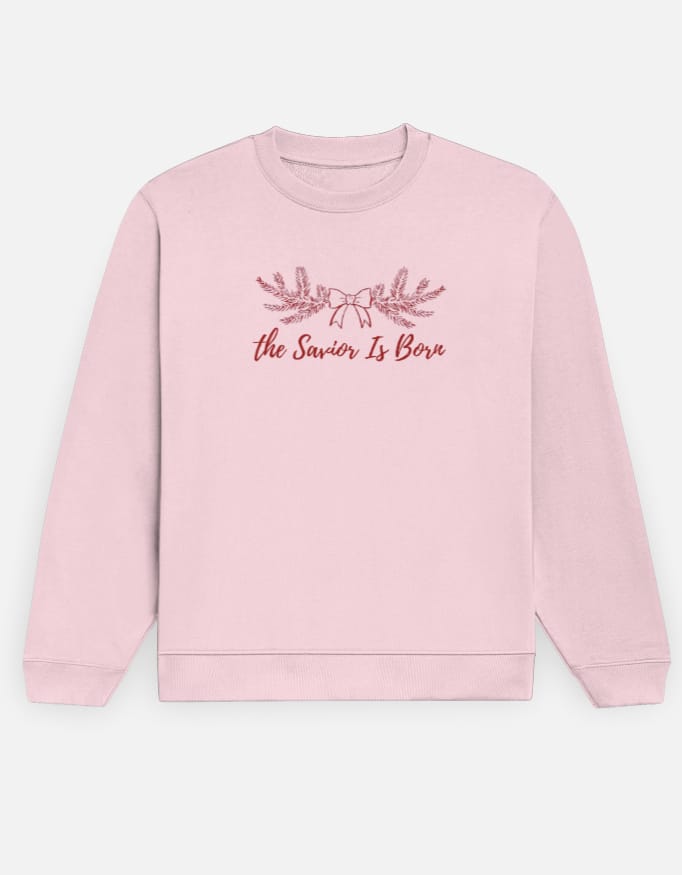 Savior Born – Unisex Sweatshirt - Image 6