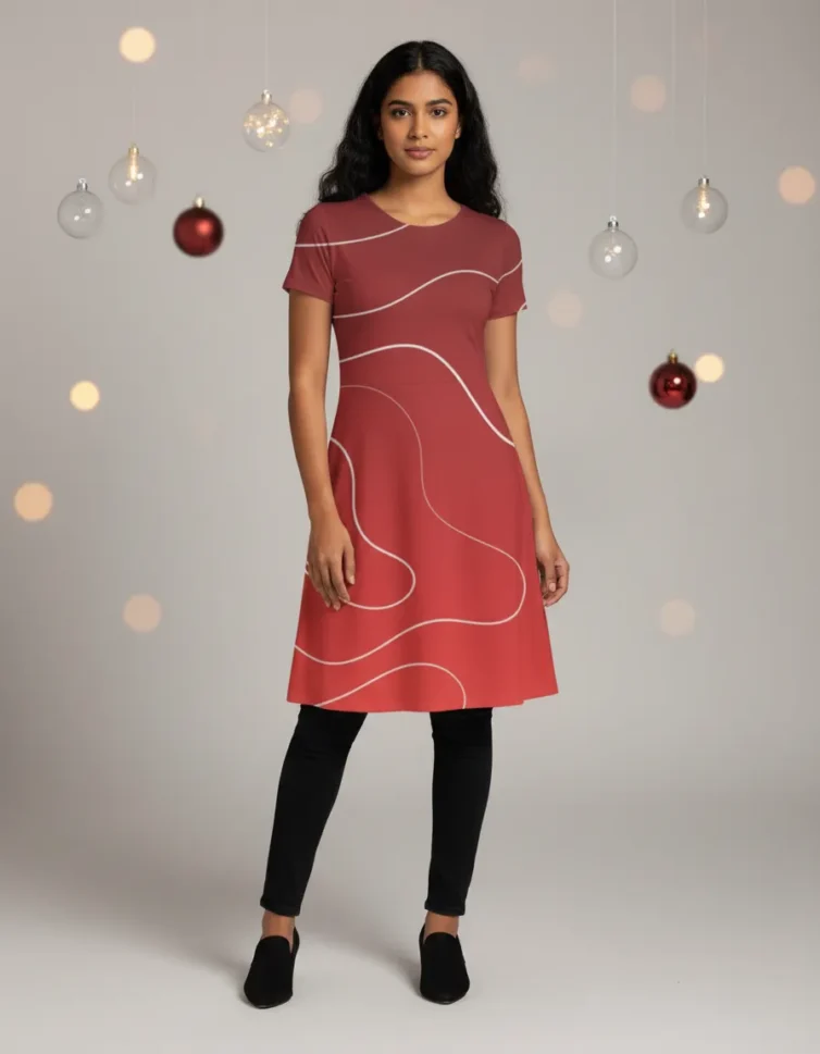 Christmas Edition – A-Line Dress