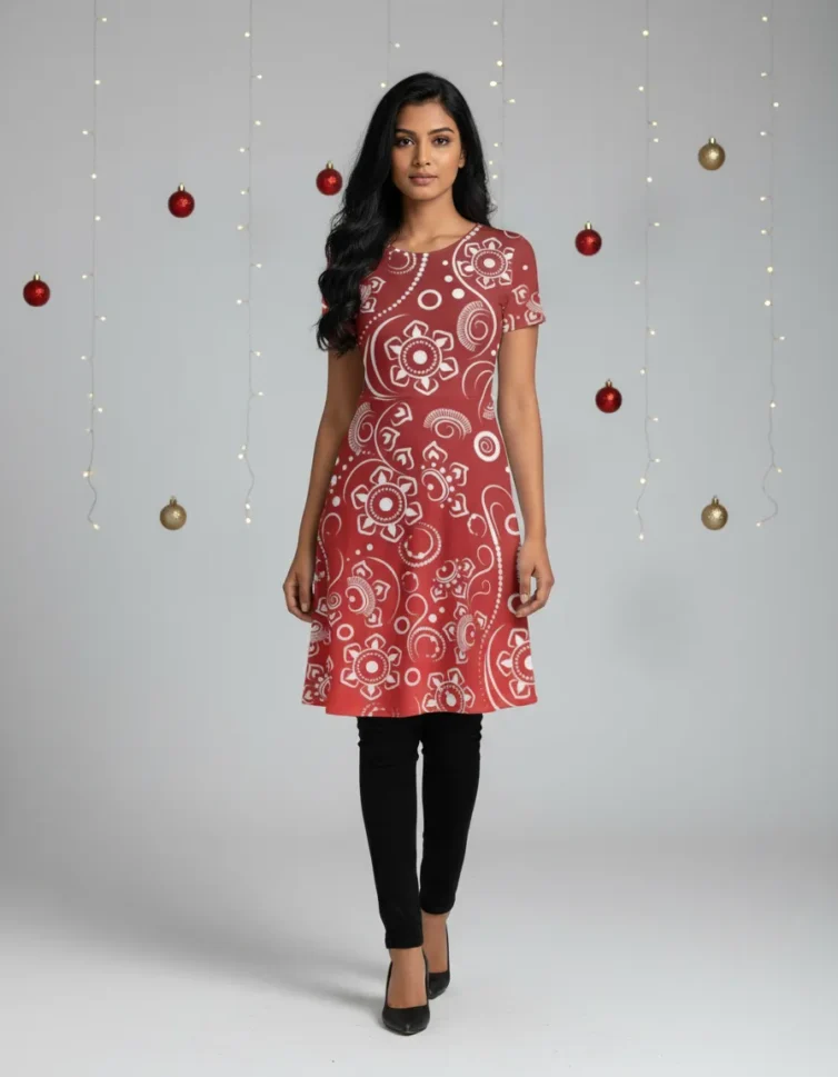 Christmas Edition – A-Line Dress